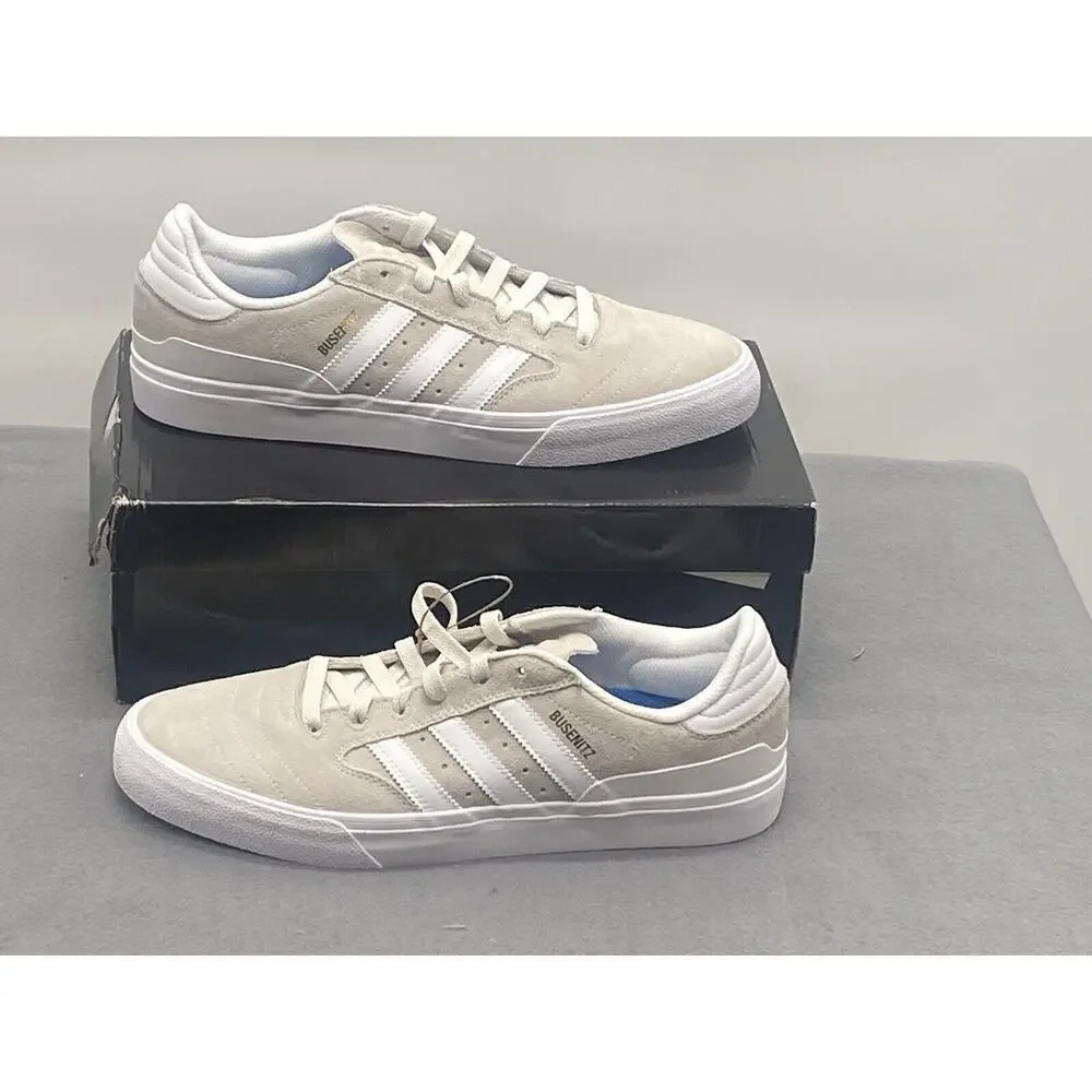 adidas Men’s‎ Busenitz Vulc 2.0 Shoes Size 13 Crystal White Gold Metallic